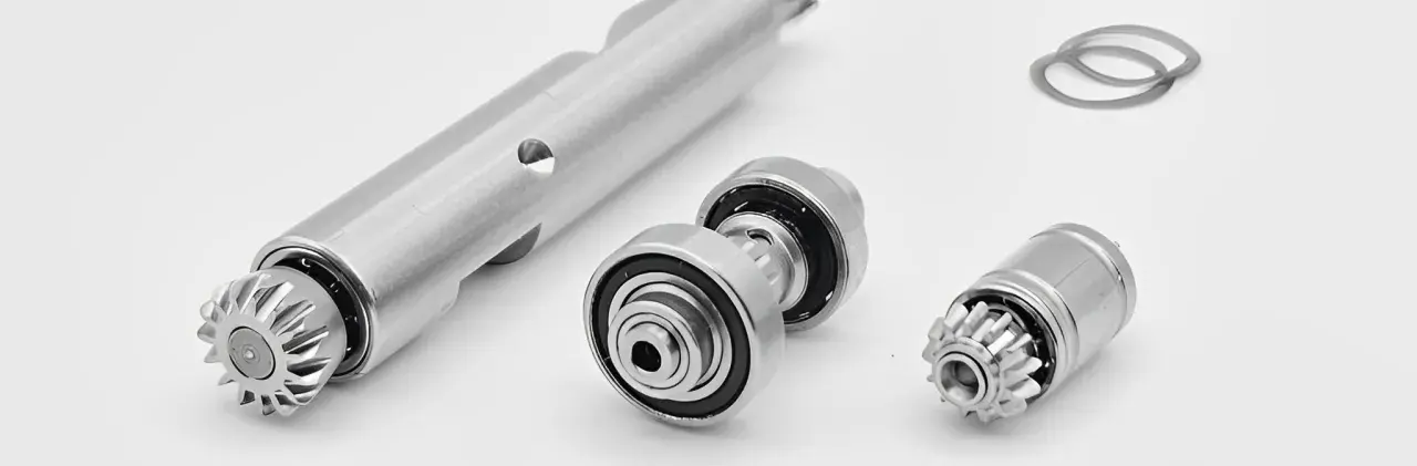 ведомий вал з шестернею head і проміжним валом для kavo 25LP